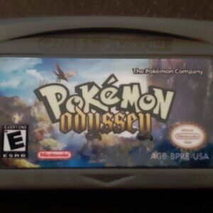 Pokemon Odyssey GBA ROM Hack Video Game
